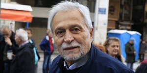Ο Δημήτρης Χατζησωκράτης 