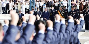 Oρκωμοσία των νέων ανθυποσμηναγών και ανθυπολοχαγών
