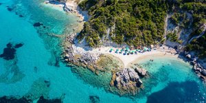 Η παραλία Ξύγκια στη Ζάκυνθο