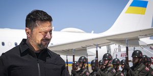 Εφτασε στην Τουρκία για τη Σύνοδο του ΝΑΤΟ ο Ζελένσκι 