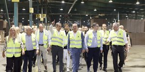 Ο πρωθυπουργός, Κυριάκος Μητσοτάκης,﻿ στη Φλώρινα στο πλαίσιο της περιοδείας του στη Βόρεια Ελλάδα