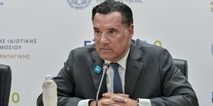Ο υπουργός Υγείας, Άδωνις Γεωργιάδης