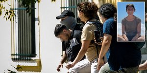Δοφονία Βρετανίδας - Μεταγωγή του κατηγορούμενου / AI Synthesis