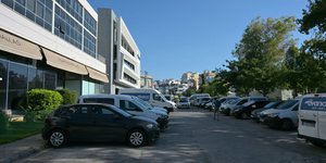 Το σημείο που βρέθηκε νεκρός στο υπηρεσιακό του όχημα ο αστυνομικός, στον Άγιο Δημήτριο