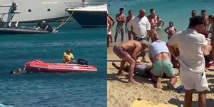 Οι προσπάθειες να σωθεί από πνιγμό ο Άραβας τουρίστας απέβησαν άκαρπες