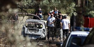 Το αυτοκίνητο που εντοπίστηκε η σορός