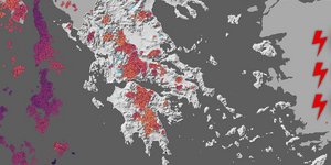 Περισσότεροι από 5.000 κεραυνοί έπεσαν χθες στη χώρα, κυρίως στα ηπειρωτικά – Meteo.gr