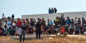 Μετανάστες που πέρασαν από το Μαρόκο στην Ισπανία