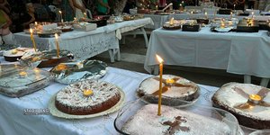 φανουρόπιτες σε εκκλησία