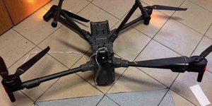 Το drone που προσπάθησε να εισάγει δέμα στις φυλακές Λάρισας