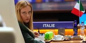 Η Ιταλίδα πρωθυπουργός Τζόρτζια Μελόνι