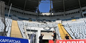 Ζημιές στο γήπεδο της Τσερνομόρετς