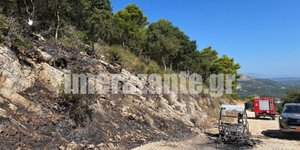 Φωτιά στον Μαραθιά Ζακύνθου: Από μηχανή beach buggy ξεκίνησε η πυρκαγιά
