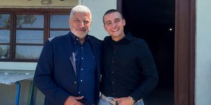 Ο Γιώργος Πατούλης με τον γιο του, Αλέξανδρο – Instagram @giorgos.patoulis 