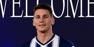 Ο Νεμάνια Ραντόγια στην ανακοίνωσή του από τον Ηρακλή