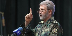  Ο αρχηγός του γενικού επιτελείου του ιρανικού στρατού Αμίρ Χαταμί 
