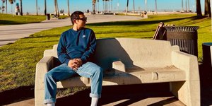 άνδρας νεαρός σεφ σανίδα skate φοίνικες Καλιφόρνια 