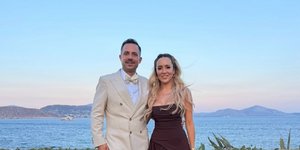 Η Καλομοίρα και ο Γιώργος Μπούσαλης Φωτογραφία/ IG: @georgeboosalis
