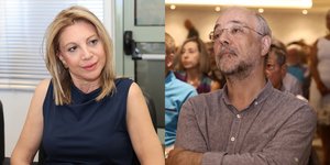 Μαρία Καρυστιανού και Θανάσης Αυγερινός