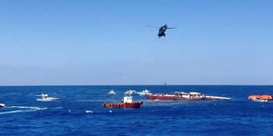 Διάσωση επιβατών από το βυθισμένο καταμαράν στα ανοιχτά της κατεχόμενης Κερύνειας 