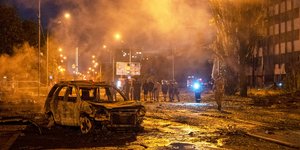 Φονικές ρωσικές πυραυλικές επιθέσεις στο Κίεβο 