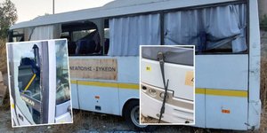 Βανδαλισμός σε λεωφορείο