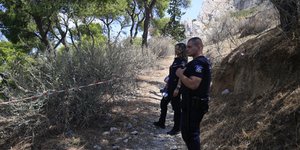  Αποκλεισμένο το σημείο στον Λυκαβηττό 