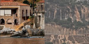 Εικόνες χάους στη Μάνη μετά την ξαφνική νεροποντή