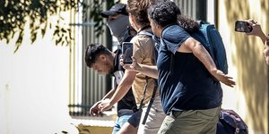 Η μεταγωγή του Αφγανού στην Ευελπίδων / Eurokinissi  