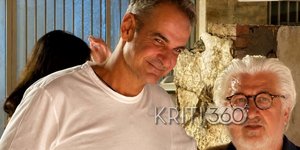 Ο Κυριάκος Μητσοτάκης στα Χανιά 