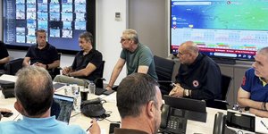 Στο συντονιστικό της Πολιτικής Προστασίας ο Κ. Μητσοτάκης