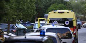 Ασθενοφόρο στη Νέα Σμύρνη