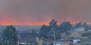 Μεγάλη φωτιά έχει ξεσπάσει στη Νεβάδα των ΗΠΑ