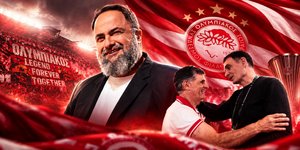 Φωτογραφική σύνθεση με Βαγγέλη Μαρινάκη, Χοσέ Λουίς Μεντιλίμπαρ και Γιώργο Μπαρτζώκα