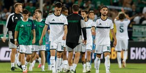 Οι παίκτες του Παναθηναϊκού μετά την πρόκριση στα playoffs