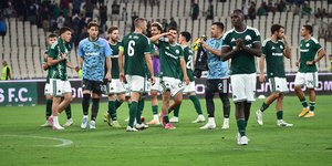 Οι παίκτες του Παναθηναϊκού μέτα την αναμέτρηση με την Χράντετς Κράλοβε