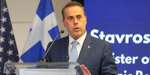 Greek Environment and Energy Minister Stavros Papastavrou 