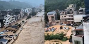 καταρρακτώδεις βροχές σε νοτιοδυτικές περιοχές