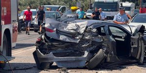 Πρέβεζα: Καραμπόλα με τραυματίες στην υποθαλάσσια σήραγγα στο Άκτιο
