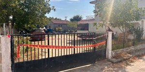 Το σπίτι όπου μένει η οικογένεια στη Ροδόπη