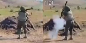 To παρ' ολίγον μοιραίο ατύχημα του Ρώσου νεοσύλλεκτου με το RPG