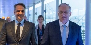 Τάκης Θεοδωρικάκος και Κυριάκος Μητσοτάκης