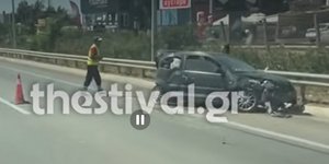 Τροχαίο ατύχημα στη Θεσσαλονίκη