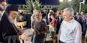 Στην Παναγία Δεμερλιώτισσα ο Μάξιμος Χαρακόπουλος 