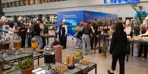 Στιγμές από την ξεχωριστή γαστρονομική εκδήλωση στο Αεροδρόμιο Θεσσαλονίκης «Μακεδονία» με αφορμή την Παγκόσμια Ημέρα Τουρισμού