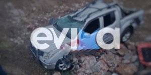 Αγροτικό έπεσε σε γκρεμό