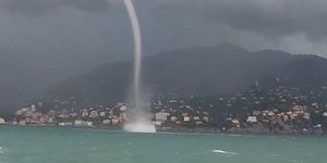 Υδροστρόβιλος στη βόρεια Ιταλία