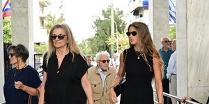 Η εγγονή της Μαργαρίτας Παπανδρέου, με την μητέρα της, Αντα