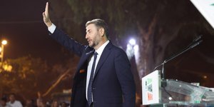 Ο πρόεδρος του ΠΑΣΟΚ, Νίκος Ανδρουλάκης