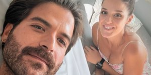 Ο Άρης Μουγκοπέτρος μαζί με τη Γεωργία Μουγκοπέτρου στο ΚΑΤ